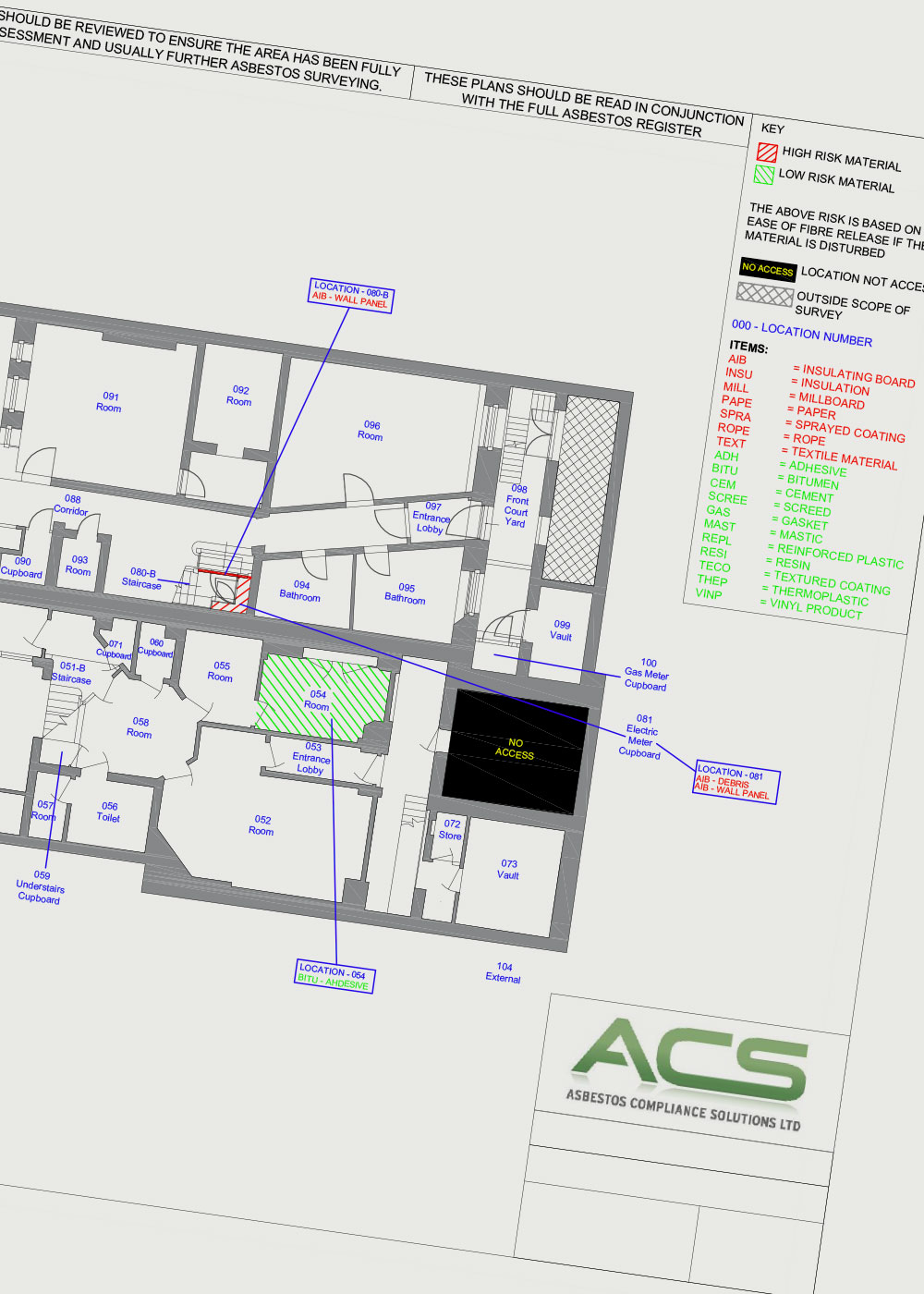 Asbestos Management Derby ACS Asbestos Compliance Solutions
